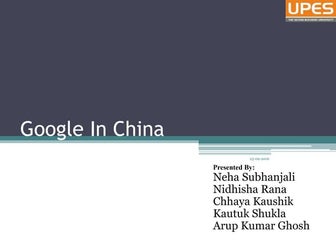 Google In China