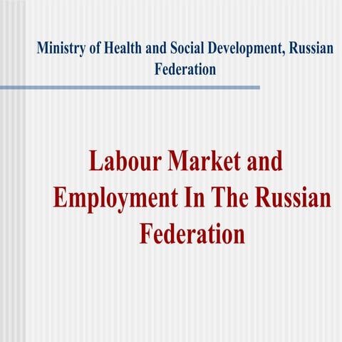 Labour market in india | PPTX
