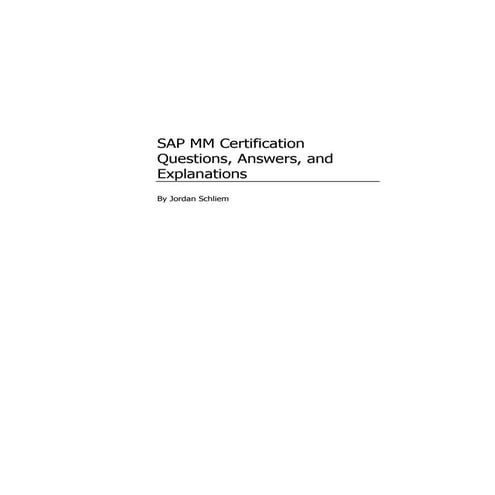 37975614 sap-mm-interview-questions-answers-and-explanations
