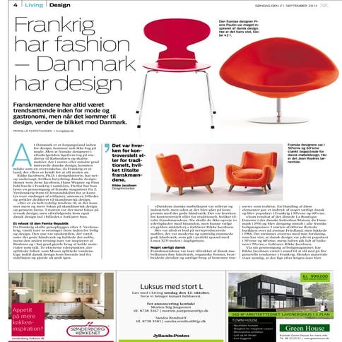 Dansk design i Frankrig