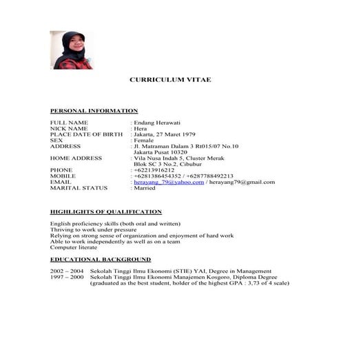 Endang Herawati_CV