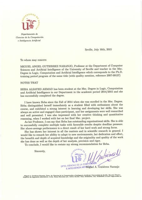 recommendation dr.miguel