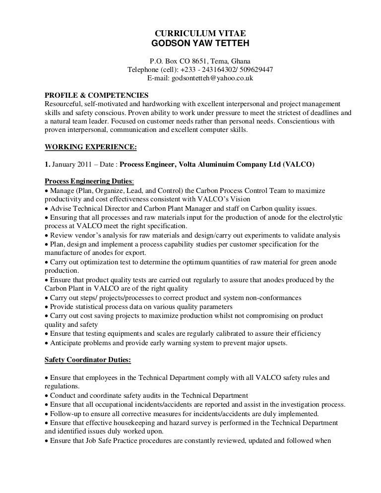 Curriculum vitae format in word picture
