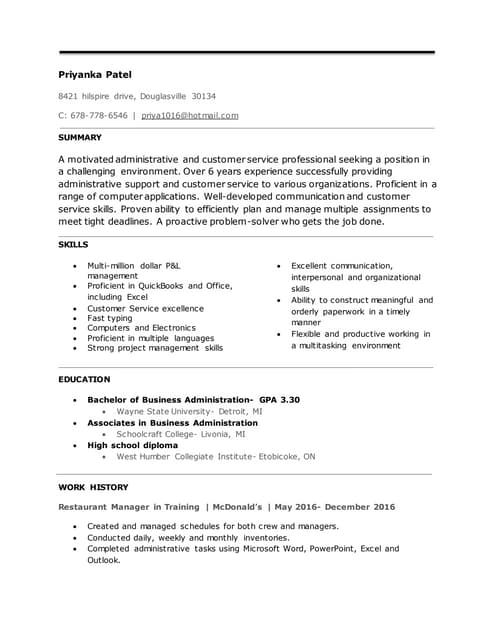 Laxmi Resume
