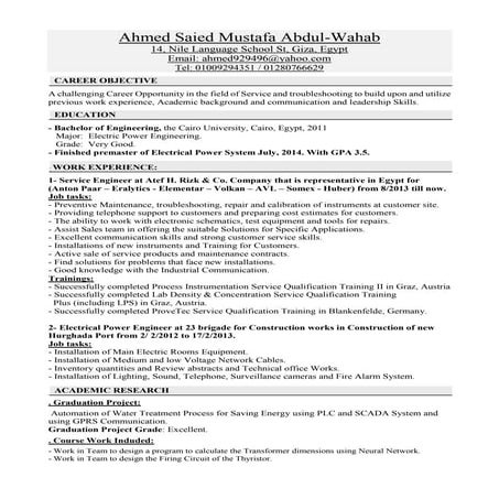 Ahmed Saied Mustafa Abdelwahab CV1