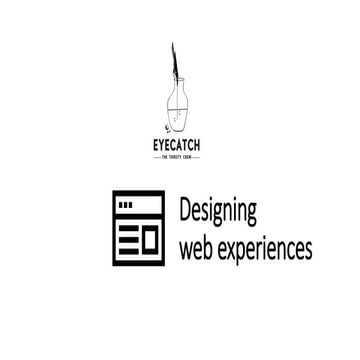 Designing Web Experiences - Eyecatch