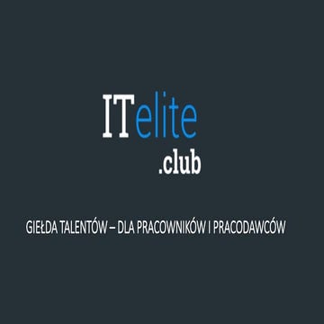 Prezentacja platformy ITelite