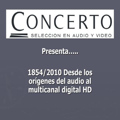 37 historia del audio