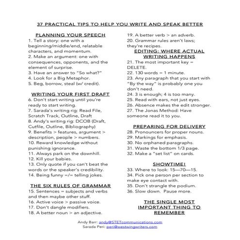 40 rules for_writing_good (1) | PDF