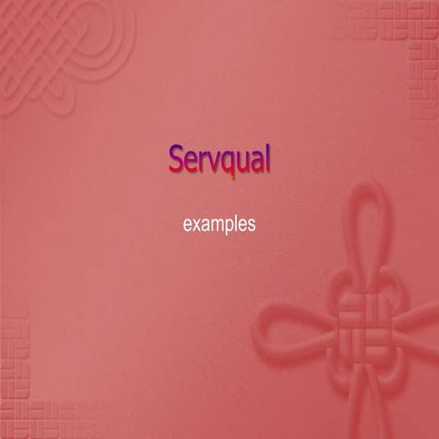38.servqual examples   service recovery