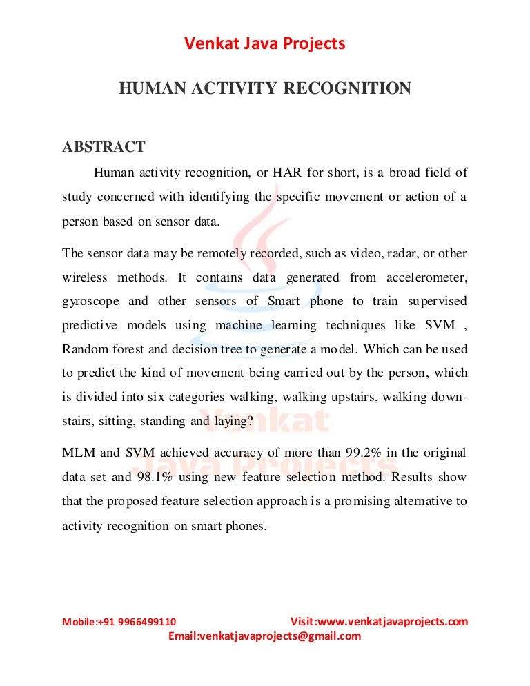 sensor data analysis using machine learning