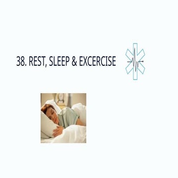 Comprehensive Guide to Rest, Sleep, and Exercise for Health and Nursing ...