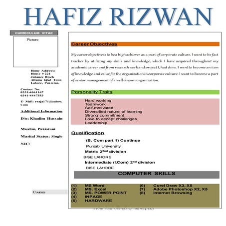 Raja Rizwan presentations