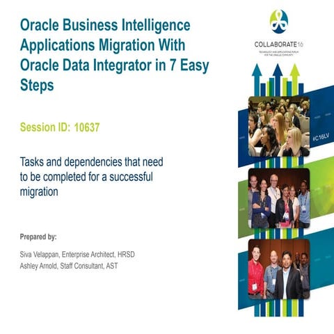 Oracle Business Intelligence Applications Migration With Oracle Data Integrat...