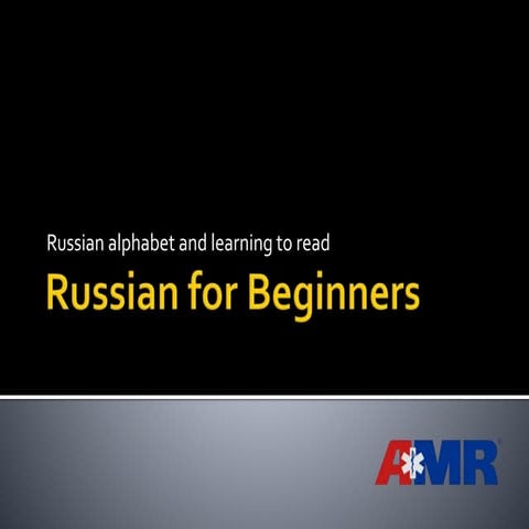 Russian for Beginners