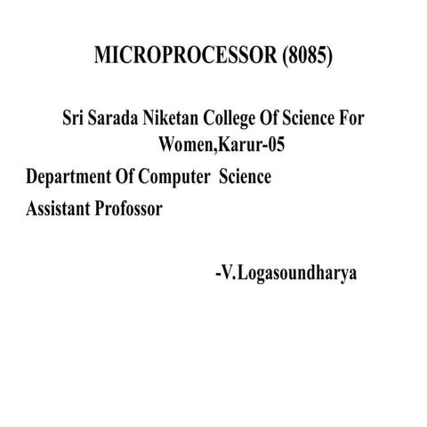 Digital electronics and micro processor1