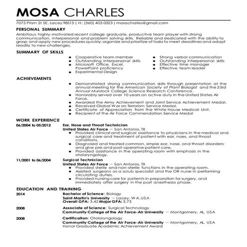 Final CV Resume | DOCX