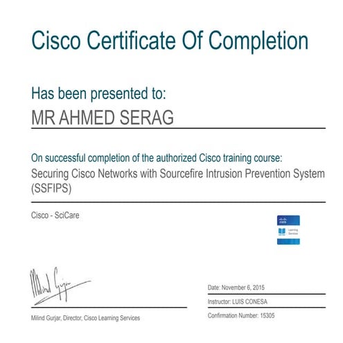 Cisco SourceFire