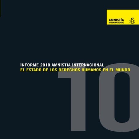 Informe de Amnistía Internacional - 2010
