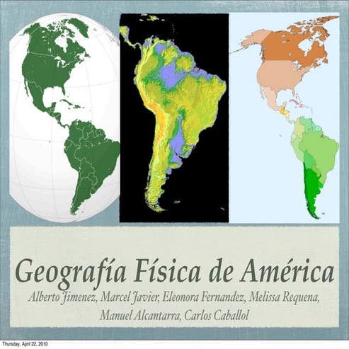 Geografía Física de América