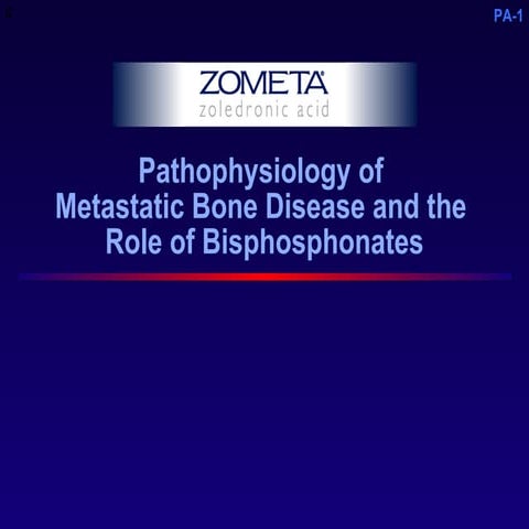 Pathophysiology of Metastatic Bone Disease and the Role of ...