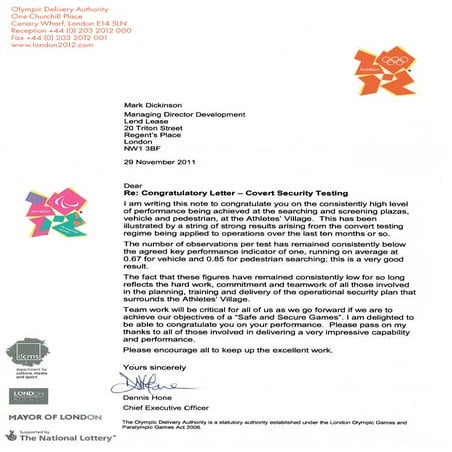 Congratulatory Letter Pdf