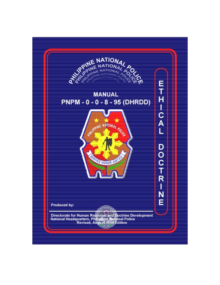 Pnp Ethical Doctrine