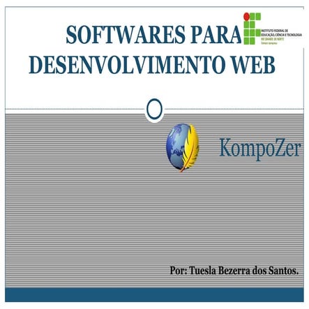 Softwares para desenvolvimento web (KompoZer)