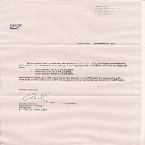 SAP | PDF