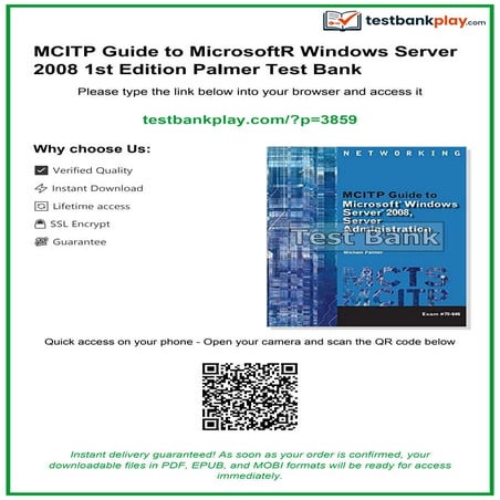 Comprehensive MCITP Guide to Microsoft Windows Server 2008 ...