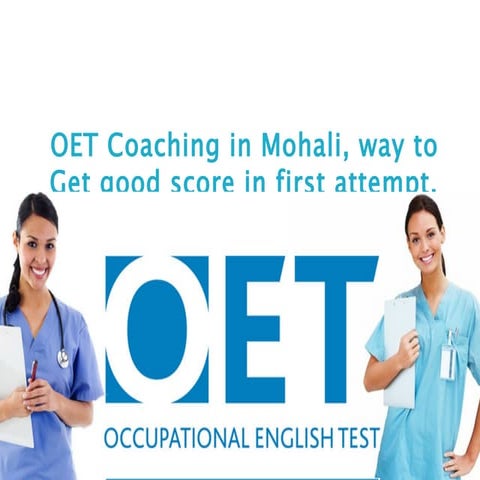 Oet coaching in mohali with Contact details