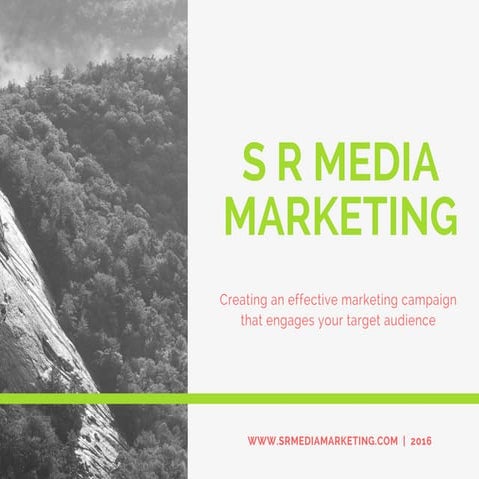 S R MEDIA MARKETING - brochure