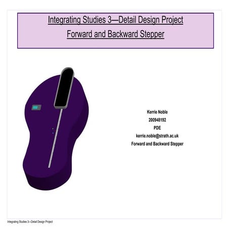 Integrating Studies 3 project