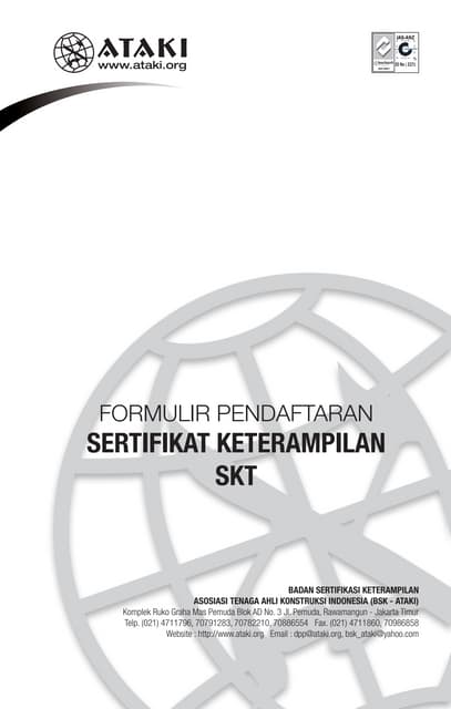Surat keterangan pengalaman kerja