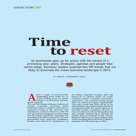 Human Capital, Feb 2015 - Coverstory