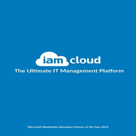IAM Cloud Datasheet plus Cloud Drive Mapper
