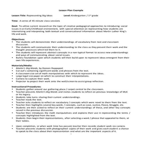 Lesson Plan Example | DOCX