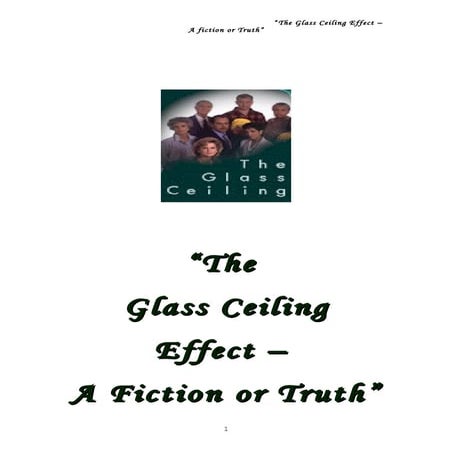 the glassceiling effect