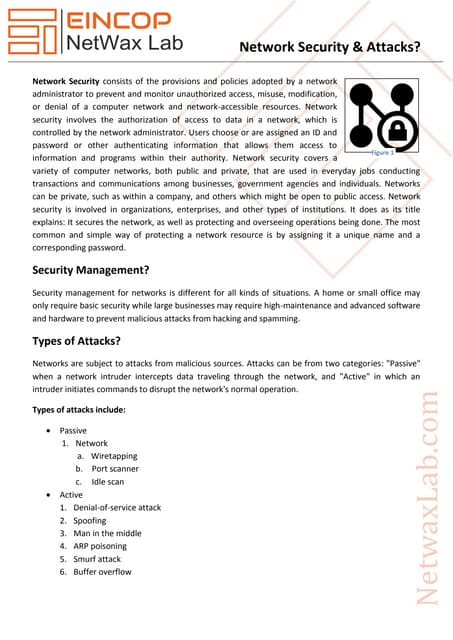 Network Security & Attacks
