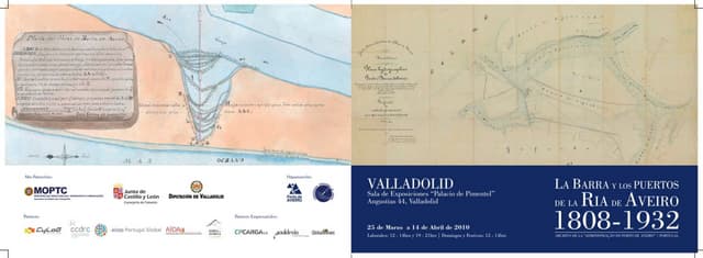 “A Barra e os Portos da Ria de Aveiro – 1808-1932”. Valladolid - Convite