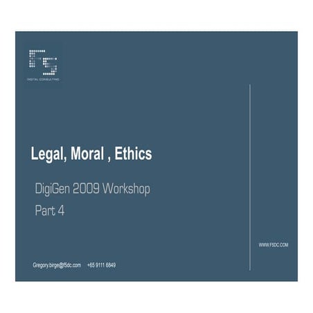 F5DIGITAL DigiGen09 workshop_part4