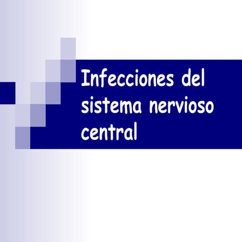 39. )Infecciones Del Sistema Nervioso Central