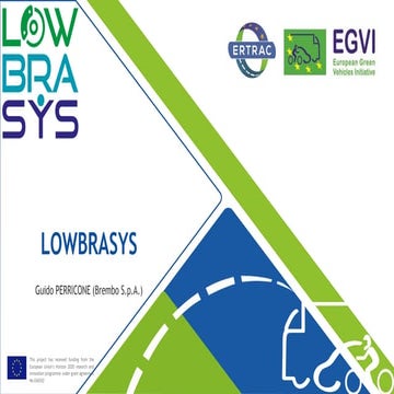 LOWBRASYS – a LOW environmental impact BRAke SYStem