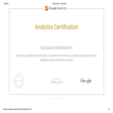 Google Analytics Individual Qualification | PDF