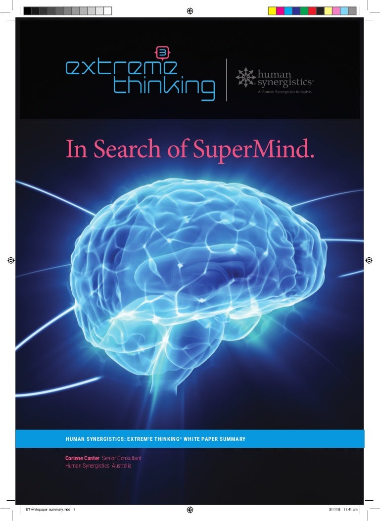 the supermind the supermind