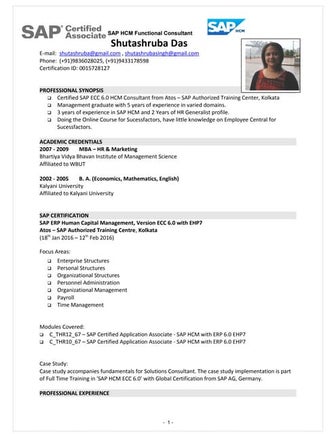 Shutashruba Das_SAP HCM