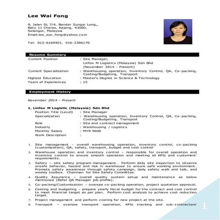 WaiFong-Resume