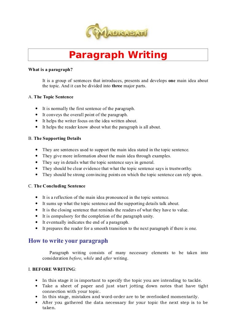 Analysis essay layout