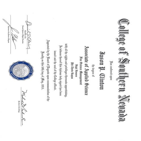 CSN AAS FM Degree