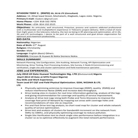 NTADOM TONY C  RF DT